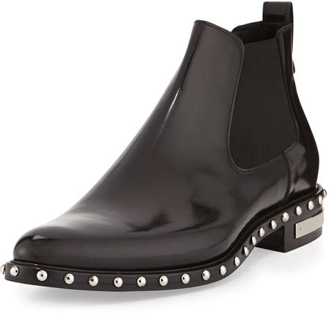 givenchy tina leather chelsea boots|Givenchy Neiman Marcus Women Accessories.